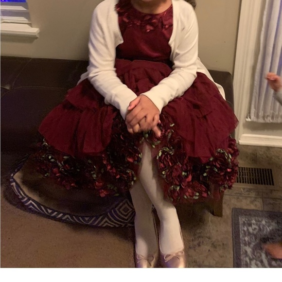 Chasing Fireflies Royal Ruffles Dress - Size 14 - Picture 6 of 6